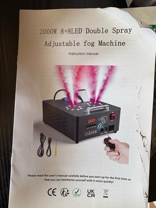 Máquina de Humo LED Profesional 2000W