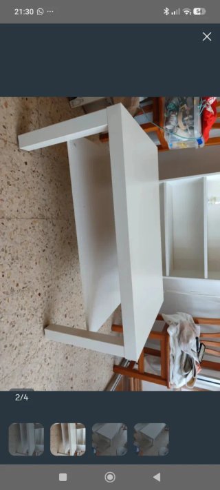 Mesa de centro blanca Ikea