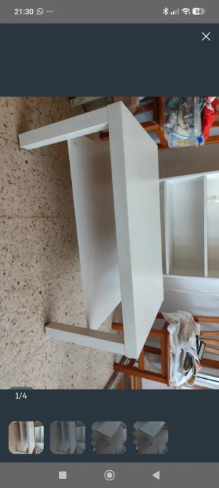 Mesa de centro blanca Ikea