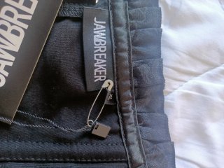 Corsé negro Jawbreaker XL