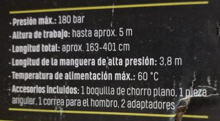 Lanza extensible hidrolimpiadora