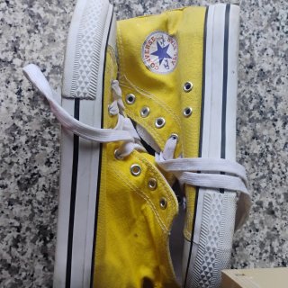 Scarpe Ginnastica Donna Gialle Taglia 39