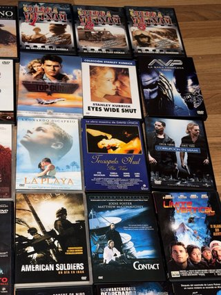 Lote de DVDs originales