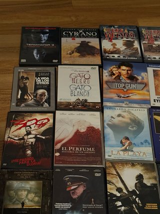 Lote de DVDs originales