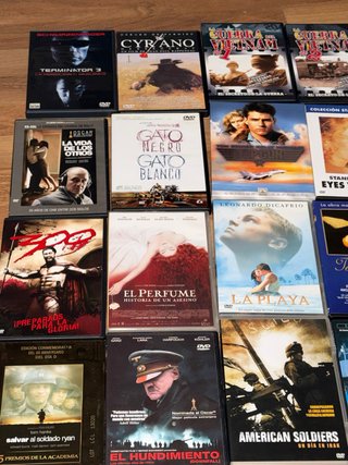 Lote de DVDs originales