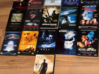 Lote de DVDs originales