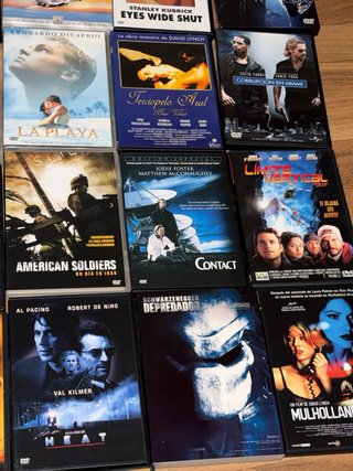 Lote de DVDs originales