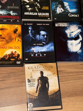 Lote de DVDs originales