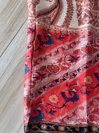 Vestito Zara fantasia floreale arancione