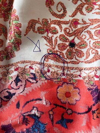 Vestito Zara fantasia floreale arancione