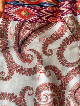 Vestito Zara fantasia floreale arancione