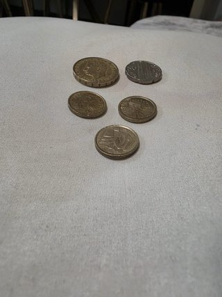 Lote 5 monedas antiguas España
