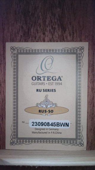 Ukelele Ortega RU5-SO
