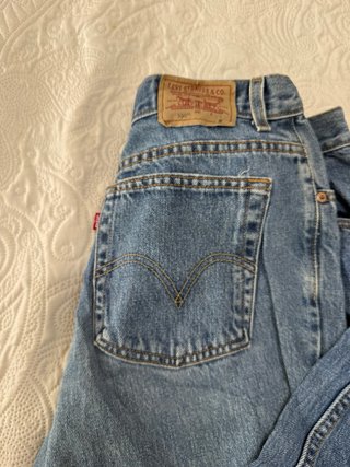 Levi's 550 Jeans Vintage Talle Alto Azul