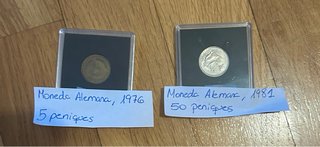Lote 8 Monedas Alemanas Antiguas