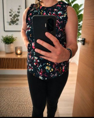 Blusa Sfera floral M