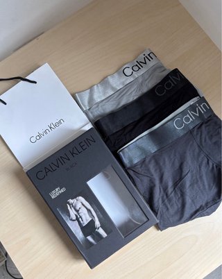 Calzoncillos Calvin Klein Black Caja Talla M