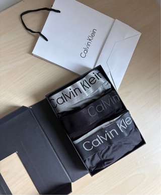 Calzoncillos Calvin Klein Black Caja Talla M