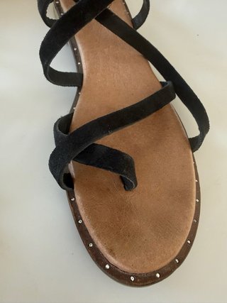 Sandalias planas Tuilus tiras mujer T.38