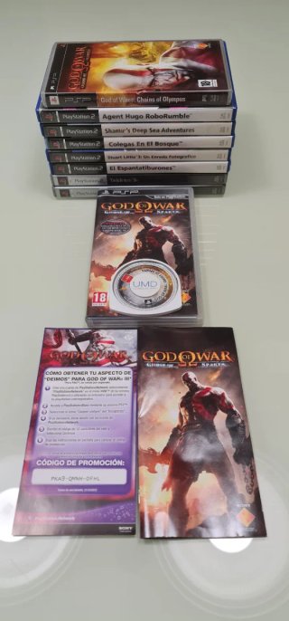 God of War Ghost of Sparta PSP Pal España