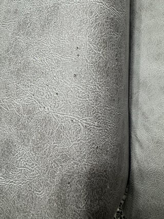 Sofá chaise longue,con taburetes y canapé