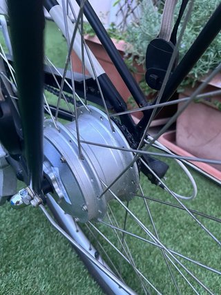 Bicicleta Eléctrica Elops Negra