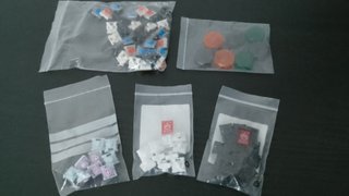 Lote Switches Kailh Perfil Bajo Fightstick