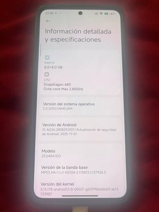 Xiaomi Redmi Note 13 256GB Negro