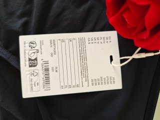 Bikini Esprit Talla 44 Negro Nuevo