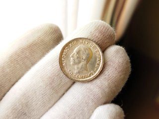 Moneda Plata 50 céntimos 1926 Alfonso XIII