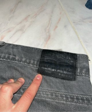Levi's 504 Jeans Grigio W32 L32
