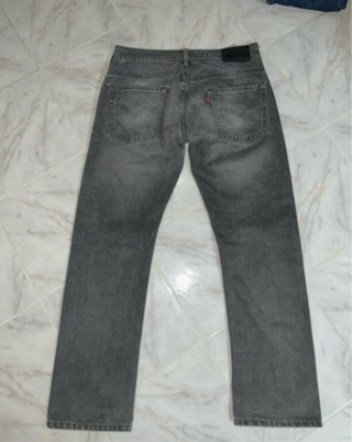 Levi's 504 Jeans Grigio W32 L32