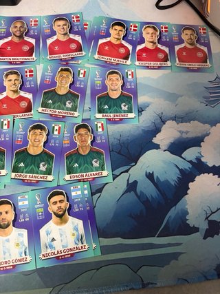 Colección Cromos FIFA Qatar 2022