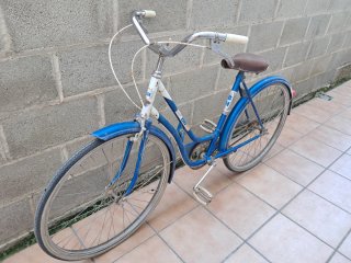 Bicicleta Antigua BH Azul 70s