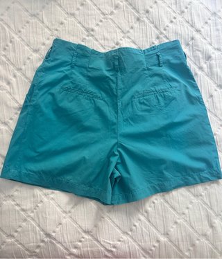 Pantalones cortos azul turquesa