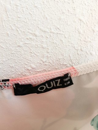 Vestido midi entubado de Quiz Talla 36