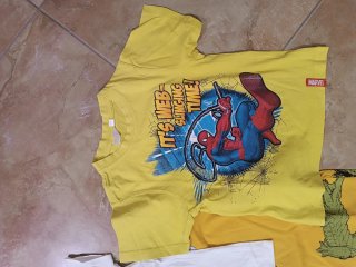 3 T-shirt bambino 6 anni