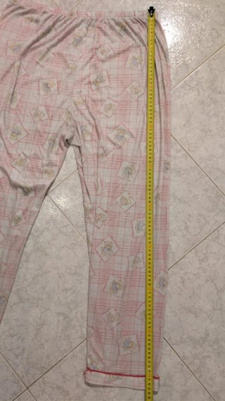 Calças parte de baixo pijama com ursos / ursinhos
