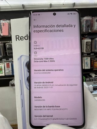 Xiaomi Redmi Note 14 Pro 5G 256GB Negro seminuevo
