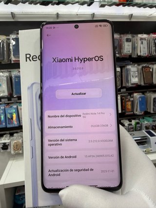 Xiaomi Redmi Note 14 Pro 5G 256GB Negro seminuevo