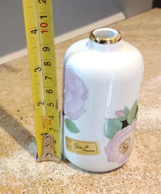 Piccolo vaso floreale in porcellana Ker Vitrex