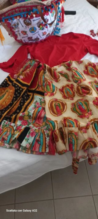 Gonna gipsy stile Dolce & Gabbana con volant