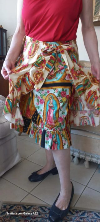 Gonna gipsy stile Dolce & Gabbana con volant