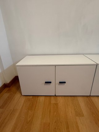 Mueble TV blanco modular