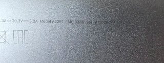 Macbook pro A2251