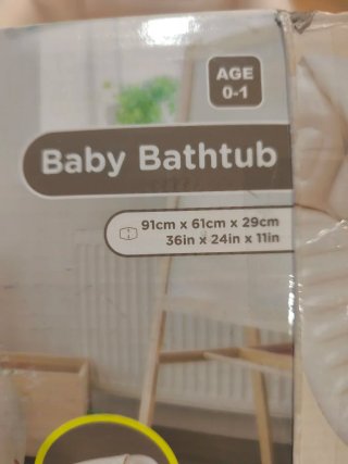 Bañera hinchable TINY TOTS bebé