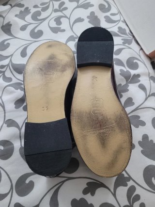 Mocasines Hamiltoms Burdeos Charol Niña
