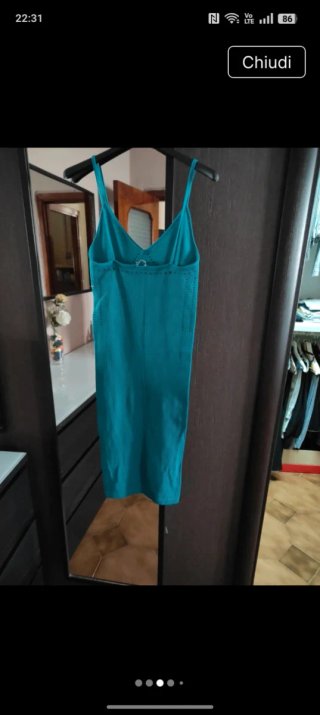 Vestito estivo Zara cotone elasticizzato XS