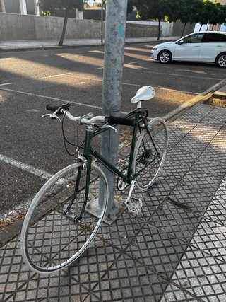 Bicicleta Fixie Verde