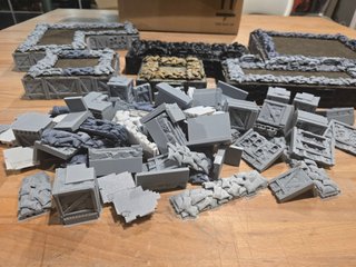 Terreno Trincheras Miniaturas